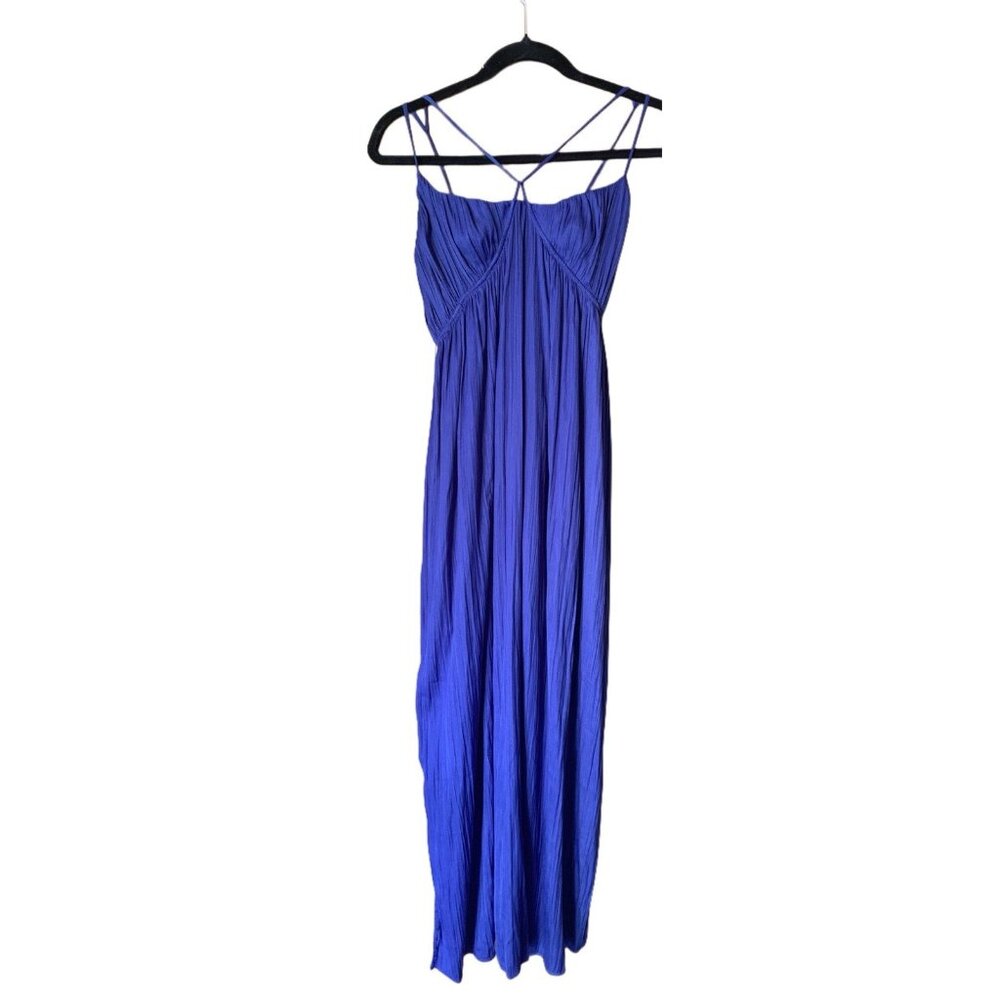 Anthropologie Vibrant Blue Spring/Summer Stunning Dress - Picture 4 of 10